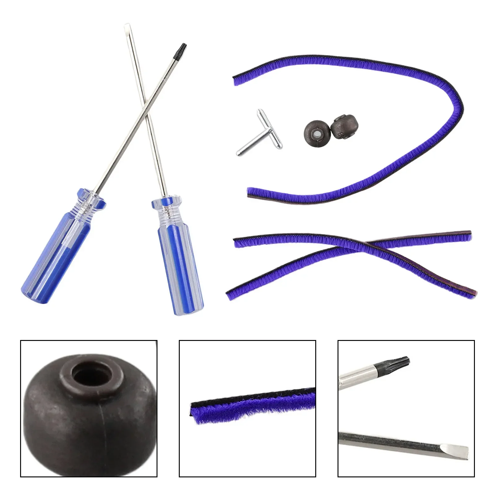 Home Accessories Vacuum Parts 2pcs Axles 2pcs Rollers 2pcs Screwdriver 3pcs Soft Plush Strips For Dyson V6 V11 V7
Home Accessories Vacuum Parts 2pcs Axles 2pcs Rollers 2pcs Screwdriver 3pcs Soft Plush Strips For Dyson V6 V11 V7