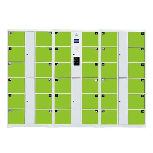 

Metal package box storage automatic locker school employee storage cabinets digital smart parcel electronic lockers