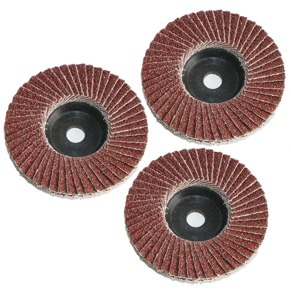 3PCS Zirconium Corundum 3in Grinding Wheels Flap Discs Angle Grinder Sanding Disc Wood Abrasive Tool Tradesmen
3PCS Zirconium Corundum 3in Grinding Wheels Flap Discs Angle Grinder Sanding Disc Wood Abrasive Tool Tradesmen