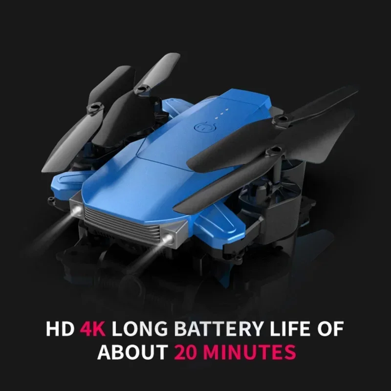 

HD Wide Angle Altitude Hold Headless One Key Return Mini Radio Aircraft RC Quadcopter 4K Dual Camera K2 WiFi FPV Drone 1080P