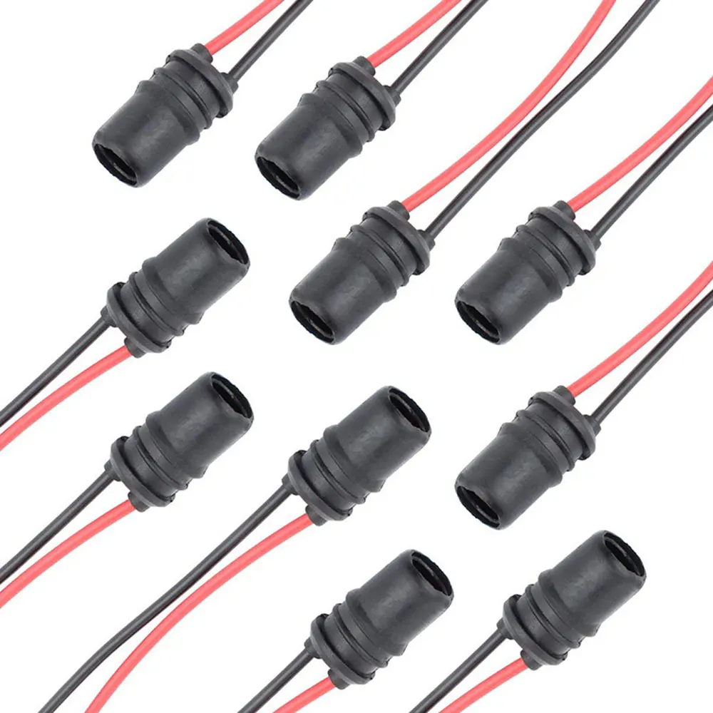 T10 W5W Car Wedge Light Bulb Socket Connector Holder Extension LED Lamp Bulb Base Holder Socket Wedge Base Light Bulb Plug10pcs
T10 W5W Car Wedge Light Bulb Socket Connector Holder Extension LED Lamp Bulb Base Holder Socket Wedge Base Light Bulb Plug10pcs