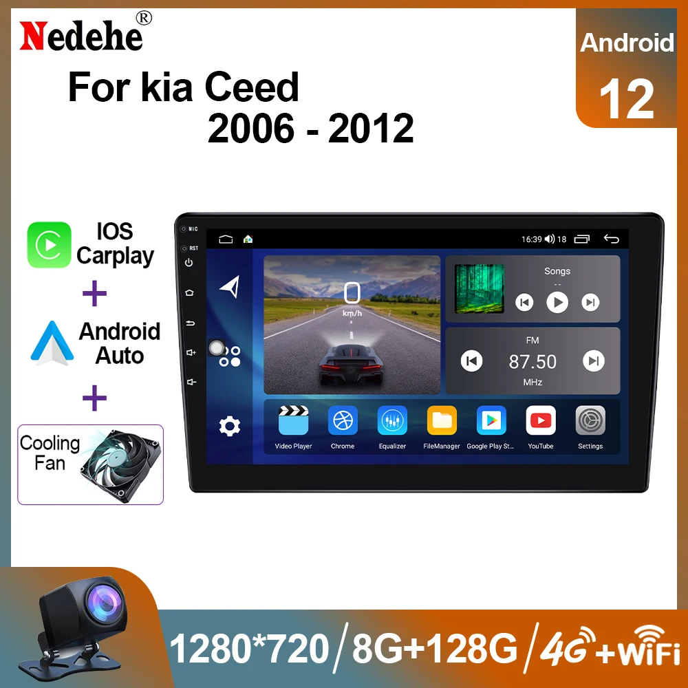 Car Radio Android 12 Multimedia Video Player For Kia Ceed 2006 - 2012 Auto Stereo Audio 2 Din GPS Navigation Head Unit Carplay
Car Radio Android 12 Multimedia Video Player For Kia Ceed 2006 - 2012 Auto Stereo Audio 2 Din GPS Navigation Head Unit Carplay