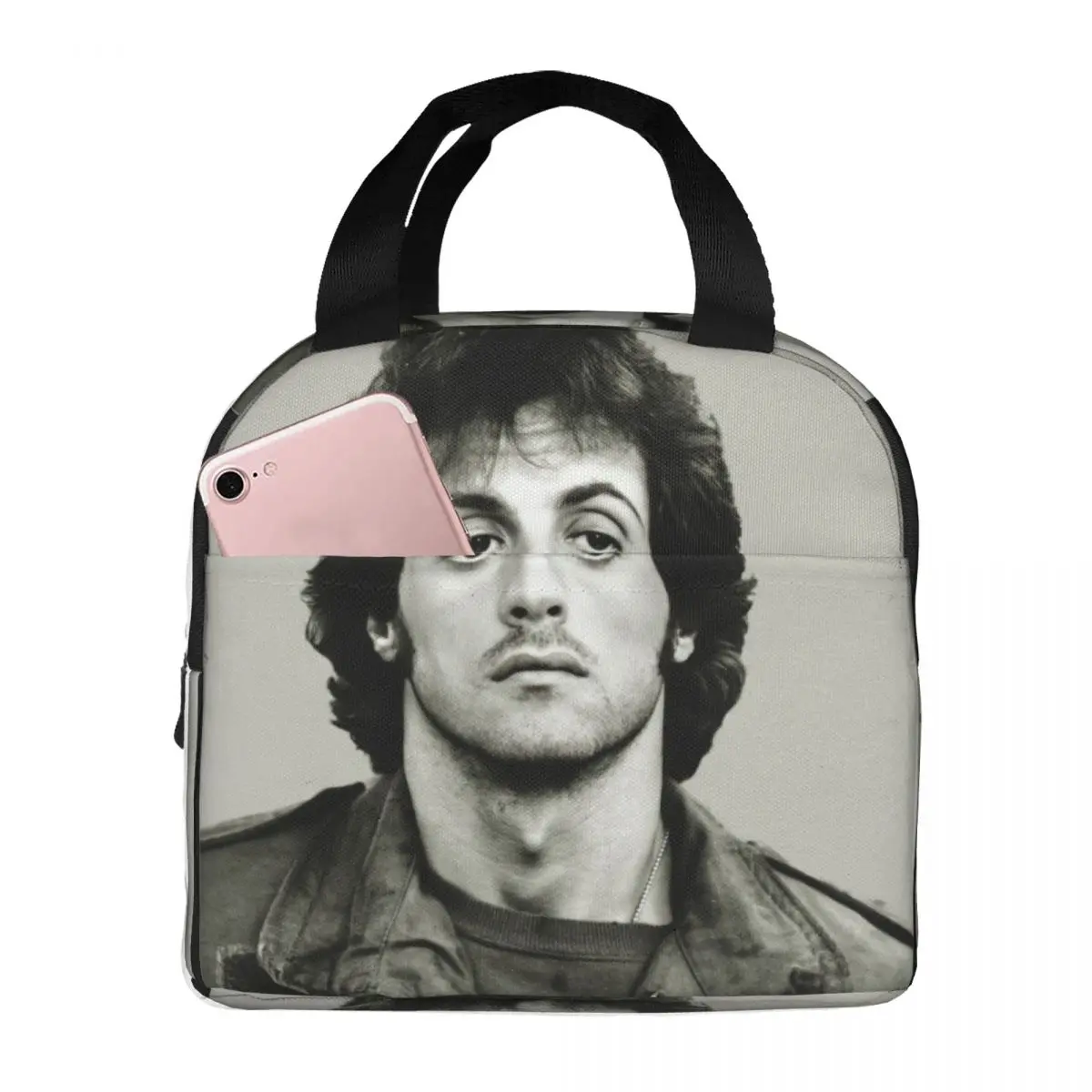 First Blood John J Mug Shot 10-22-1982 Lunch Bag Unisex Portable Cooler Insulated Lunch Box Food Bento Box 
First Blood John J Mug Shot 10-22-1982 Lunch Bag Unisex Portable Cooler Insulated Lunch Box Food Bento Box