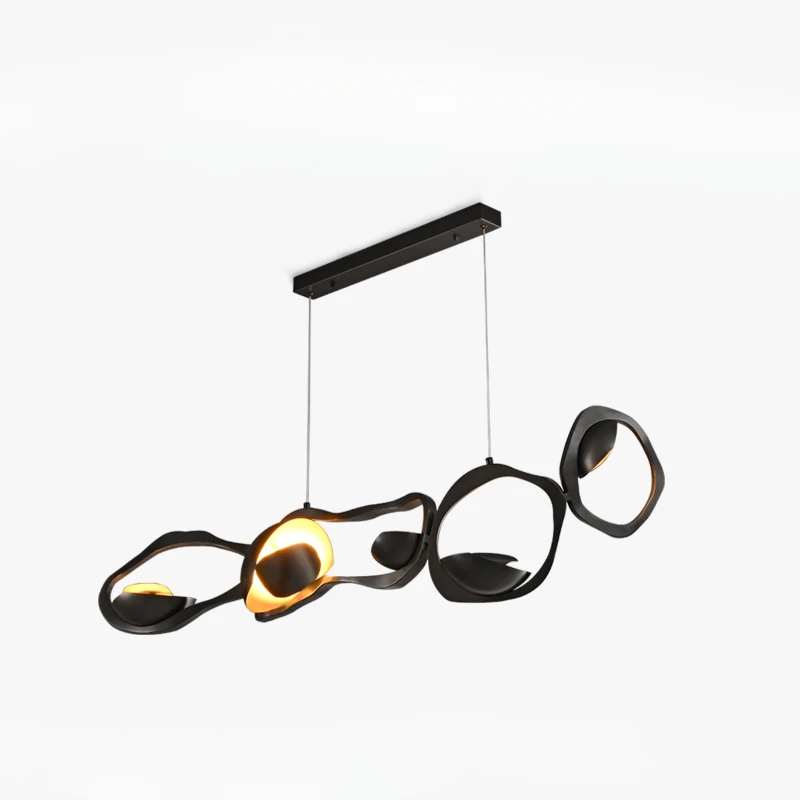 Designer's artistic personality strip restaurant chandelier bar high-end atmosphere lights creative shaped lights.
Designer's artistic personality strip restaurant chandelier bar high-end atmosphere lights creative shaped lights.