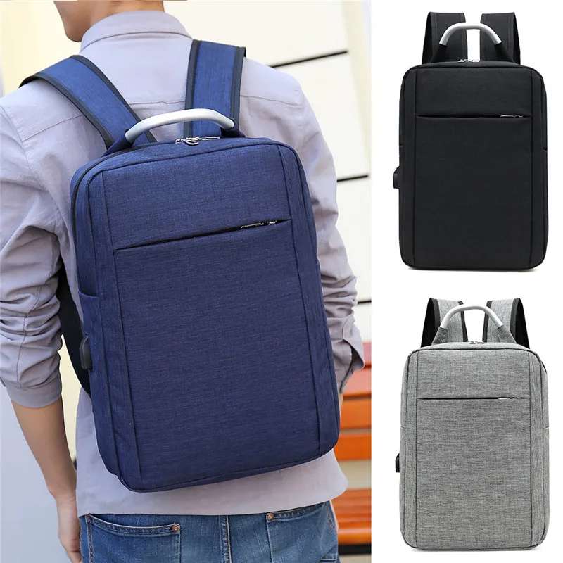 

Многофункциональный рюкзак с защитой от кражи для мужчин и женщин, ультралегкий дорожный школьный ранец из ткани Оксфорд для ноутбука с USB-зарядкой