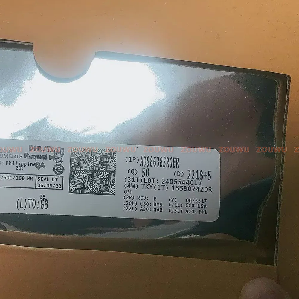 10 шт.-50 шт./партия ADS8638SRGER ADS8638SRGET ADS8638 8638 QFN-24 Promise 100% оригинал аутентичный
10 шт.-50 шт./партия ADS8638SRGER ADS8638SRGET ADS8638 8638 QFN-24 Promise 100% оригинал аутентичный