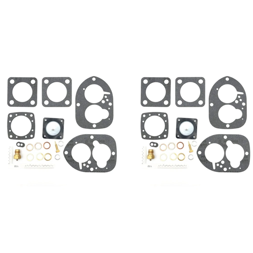 2X Motorcycle Carburetor Rebuild Kit for Volvo Penta Solex 44PA1 856471 856472
2X Motorcycle Carburetor Rebuild Kit for Volvo Penta Solex 44PA1 856471 856472