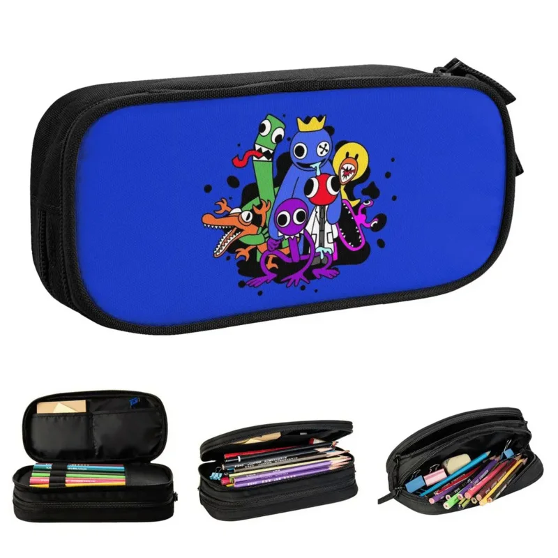 Rainbow Friends Pencil Case Monsters Pencilcases Pen Box for Girl Boy Big Capacity Pencil Bags Students Cosmetic Stationery
Rainbow Friends Pencil Case Monsters Pencilcases Pen Box for Girl Boy Big Capacity Pencil Bags Students Cosmetic Stationery