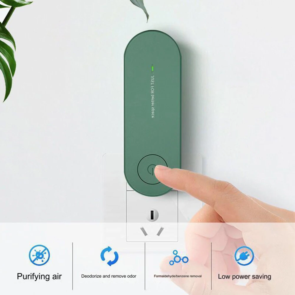 Portable Mini Pure Air Negative Ion Generator Air Cleaner Quiet Operation Fresh And Purified Air EU/US
Portable Mini Pure Air Negative Ion Generator Air Cleaner Quiet Operation Fresh And Purified Air EU/US
