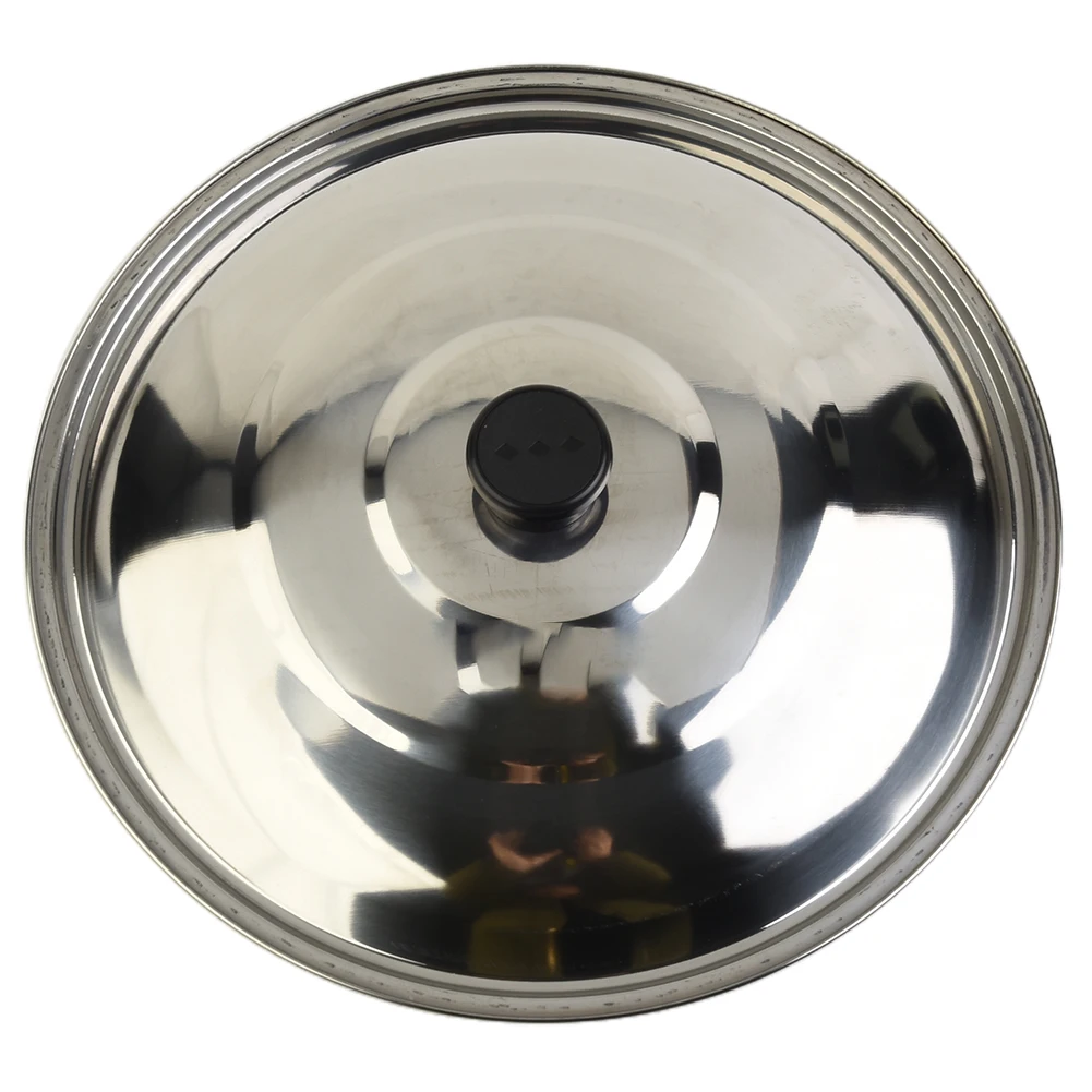 Wok Pan Pot Lids Stainless Steel Lid Replacement Round 32/34/36/38/40cm Cookware Parts Kitchen Cooking Acceessories
Wok Pan Pot Lids Stainless Steel Lid Replacement Round 32/34/36/38/40cm Cookware Parts Kitchen Cooking Acceessories