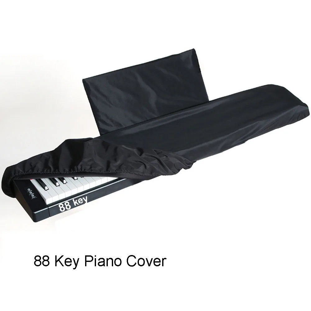 

Водонепроницаемая электронная цифровая клавиатура с 88 клавишами, пылезащитный чехол для клавиатуры пианино, складные композитные тканевые детали, 1 шт.