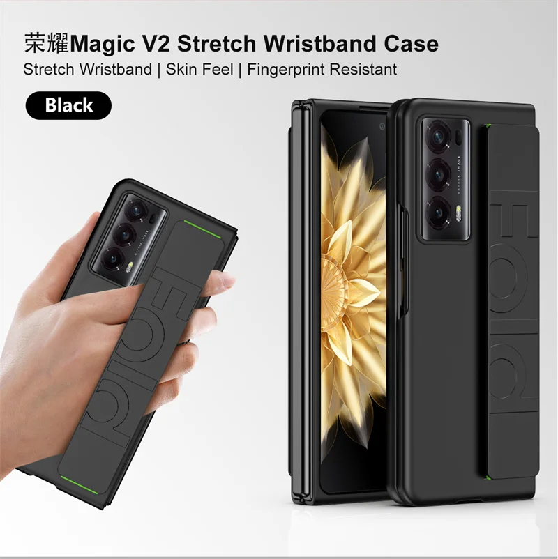 جراب حزام يد معصم فاخر لشرف السحر V2 ، غطاء واقي ، غلاف هاتف قابل للطي ، جديد 42 جراب حزام يد معصم فاخر لشرف السحر V2 ، غطاء واقي ، غلاف هاتف قابل للطي ، جديد