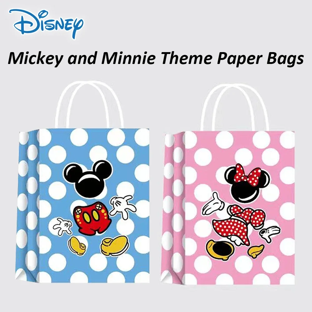 12/24/36 PCS Disney Mickey Minnie Candy Bags for Birthday Party Gift Box Girls Boys Birthday Party Favors Baby Shower Decoration
12/24/36 PCS Disney Mickey Minnie Candy Bags for Birthday Party Gift Box Girls Boys Birthday Party Favors Baby Shower Decoration