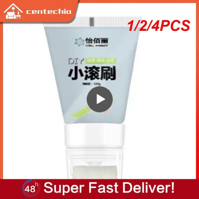 1/2/4PCS Small Rolling Brush Wall Latex Paint Wall Mending Agent Wall Repair Cream With Scraper Paint Valid Mouldproof 
1/2/4PCS Small Rolling Brush Wall Latex Paint Wall Mending Agent Wall Repair Cream With Scraper Paint Valid Mouldproof