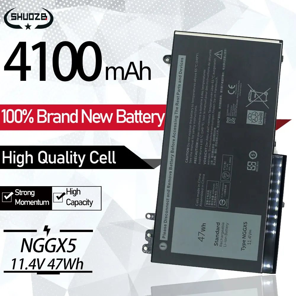 11.4V 47WH NGGX5 Battery For Dell Latitude E5250 E5470 E5270 E5570 E5550 M3510 JY8D6 954DF RDRH9 0RDRH9 0JY8D6 New
11.4V 47WH NGGX5 Battery For Dell Latitude E5250 E5470 E5270 E5570 E5550 M3510 JY8D6 954DF RDRH9 0RDRH9 0JY8D6 New