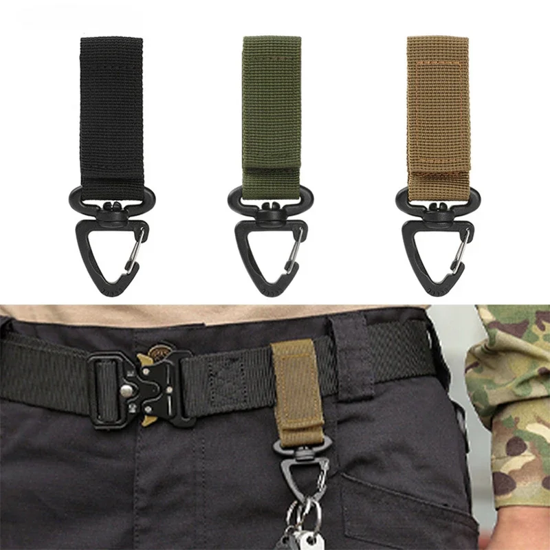Outdoor Camping Carabiner Nylon Molle Tactical Backpack Key Hook Webbing Buckle System Belt Buckle Hanging Climbing Accessory
Outdoor Camping Carabiner Nylon Molle Tactical Backpack Key Hook Webbing Buckle System Belt Buckle Hanging Climbing Accessory