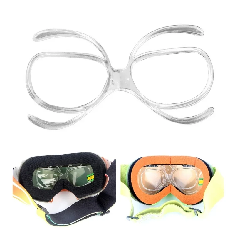 

Snowboard Goggle Universal Inner Frame Prescription Ski Goggle for Ski Sport Bendable Ski Goggles Insert Optical Adaptor