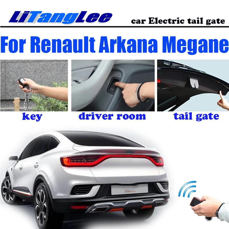 LiTangLee Car Electric Tail Gate Lift Tailgate Assist System For Renault Arkana Megane Conquest Remote Control Trunk Lid
LiTangLee Car Electric Tail Gate Lift Tailgate Assist System For Renault Arkana Megane Conquest Remote Control Trunk Lid