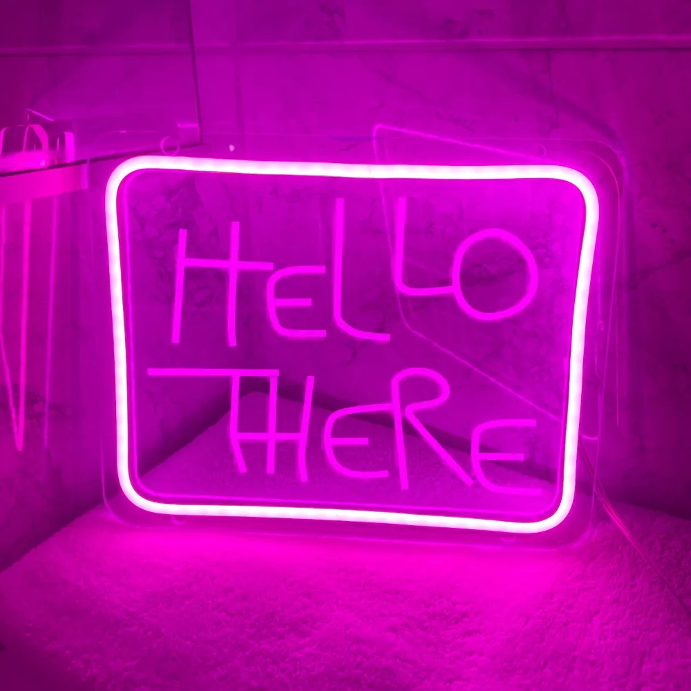 Hello There Neon Sign Carve Personality Led Lights For Gaming Room Decoration Home Bar Coffee Shop Wall Decor Support Custom
Hello There Neon Sign Carve Personality Led Lights For Gaming Room Decoration Home Bar Coffee Shop Wall Decor Support Custom