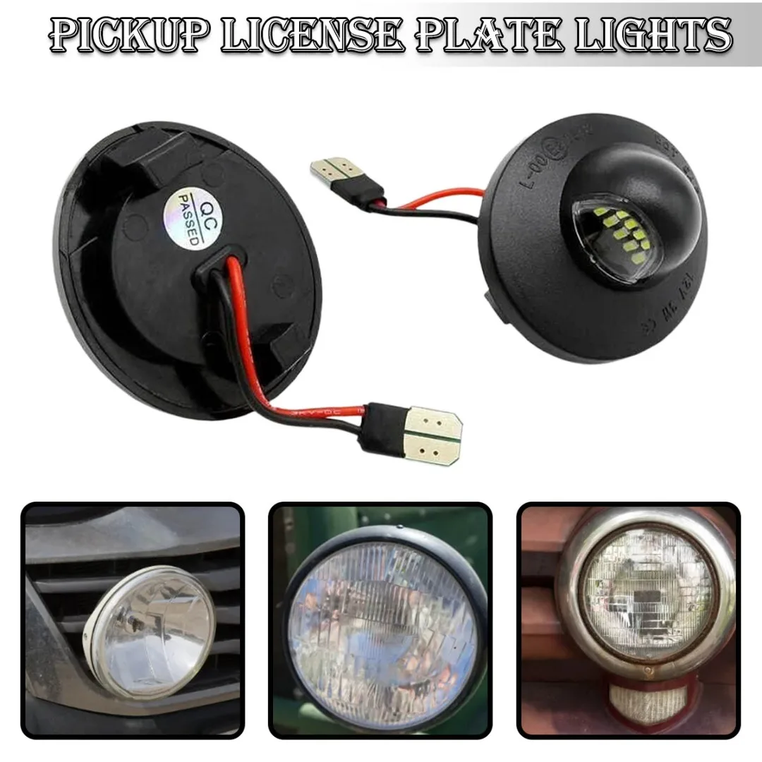 License Plate Light 2Pcs LED License Plate Tag Lamp Assembly For Ford F150 F250 F350 Bronco Ranger Explorer Excursion 12V 6500k
License Plate Light 2Pcs LED License Plate Tag Lamp Assembly For Ford F150 F250 F350 Bronco Ranger Explorer Excursion 12V 6500k