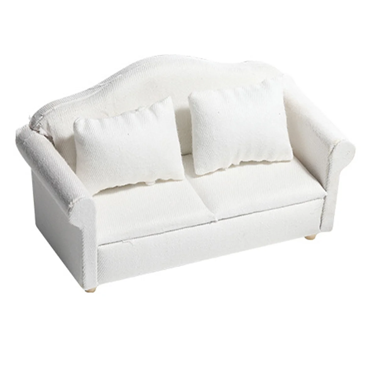 Dollhouse Sofa White Decor Furniture Toy Room Mini Wooden Miniature Toys Cloth Accessories
Dollhouse Sofa White Decor Furniture Toy Room Mini Wooden Miniature Toys Cloth Accessories