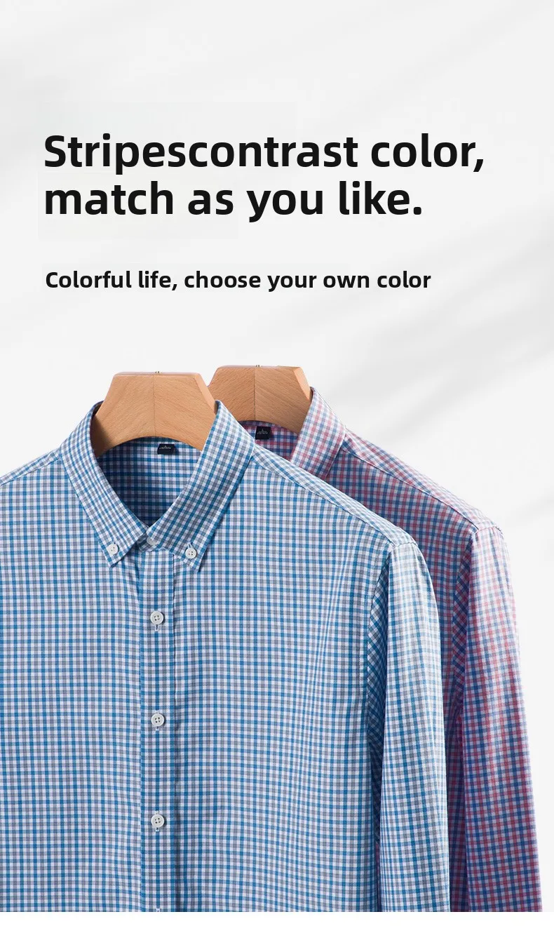 قسط 100% القطن المضادة للتجاعيد موضة العلامة التجارية سليم صالح متقلب الرجال القمصان 2025 مصمم كم طويل زر أسفل بلايز عادية قسط 100% القطن المضادة للتجاعيد موضة العلامة التجارية سليم صالح متقلب الرجال القمصان 2025 مصمم كم طويل زر أسفل بلايز عادية