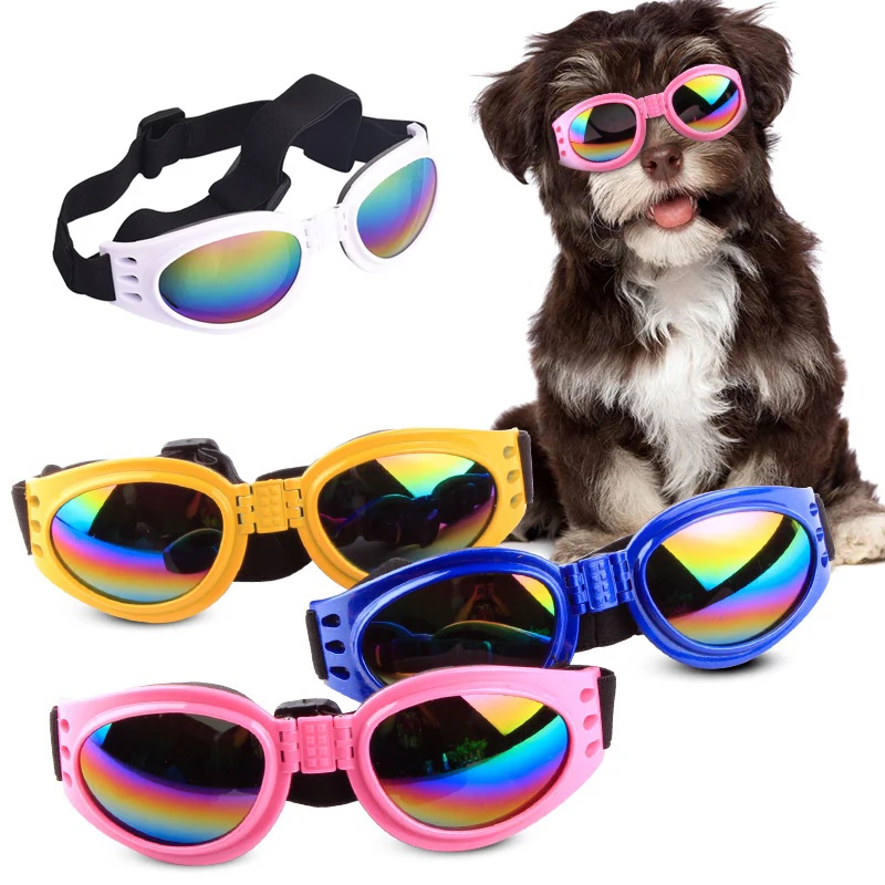 Pet Fashion Foldable Sunglasses Dogs Plastic Windproof Resistant Eyewear with Adjustable Strap Puppy Glasses for Small Large Dog
Pet Fashion Foldable Sunglasses Dogs Plastic Windproof Resistant Eyewear with Adjustable Strap Puppy Glasses for Small Large Dog