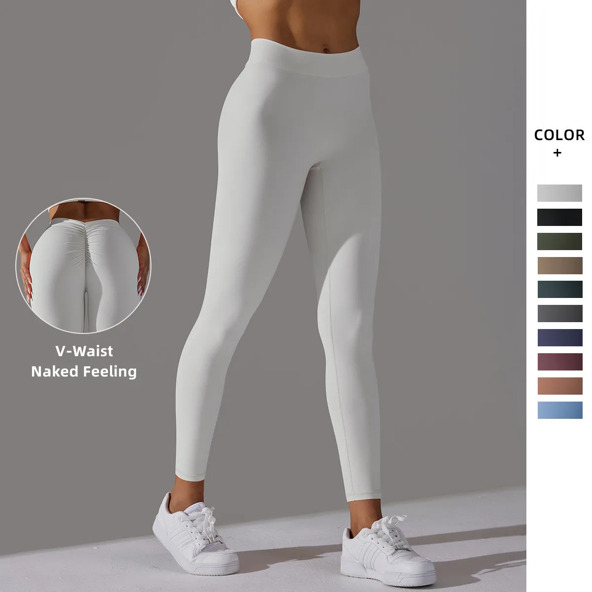 NEW Naked Feeling Back V-Waist Yoga Leggings Women Nylon Seamless Gym Sports Pants Sexy Fitness Workout Leggings Push Up Tights
NEW Naked Feeling Back V-Waist Yoga Leggings Women Nylon Seamless Gym Sports Pants Sexy Fitness Workout Leggings Push Up Tights