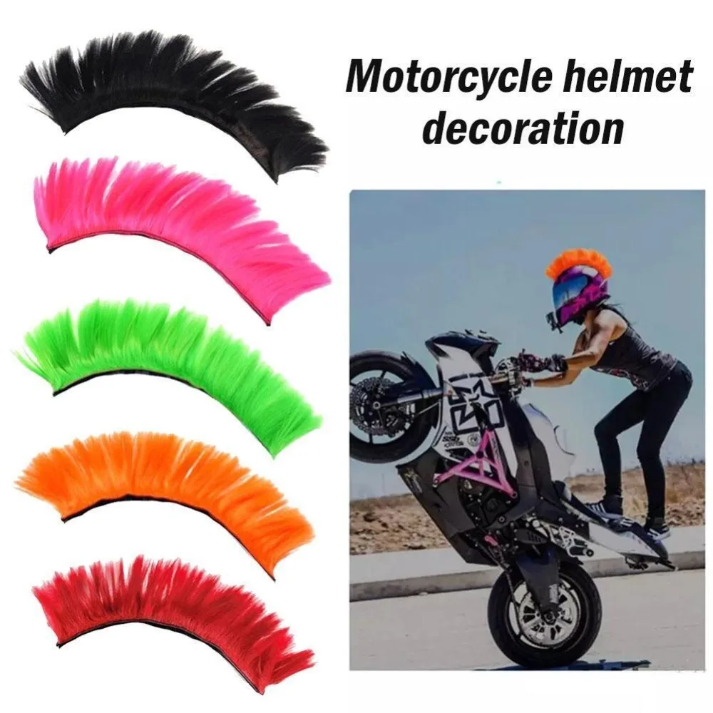 Creative Mohawk Wig Hair Funny Mohawk CosplayStyling Motor Helmet Decor Wig Stickers Hair Accessories
Creative Mohawk Wig Hair Funny Mohawk CosplayStyling Motor Helmet Decor Wig Stickers Hair Accessories