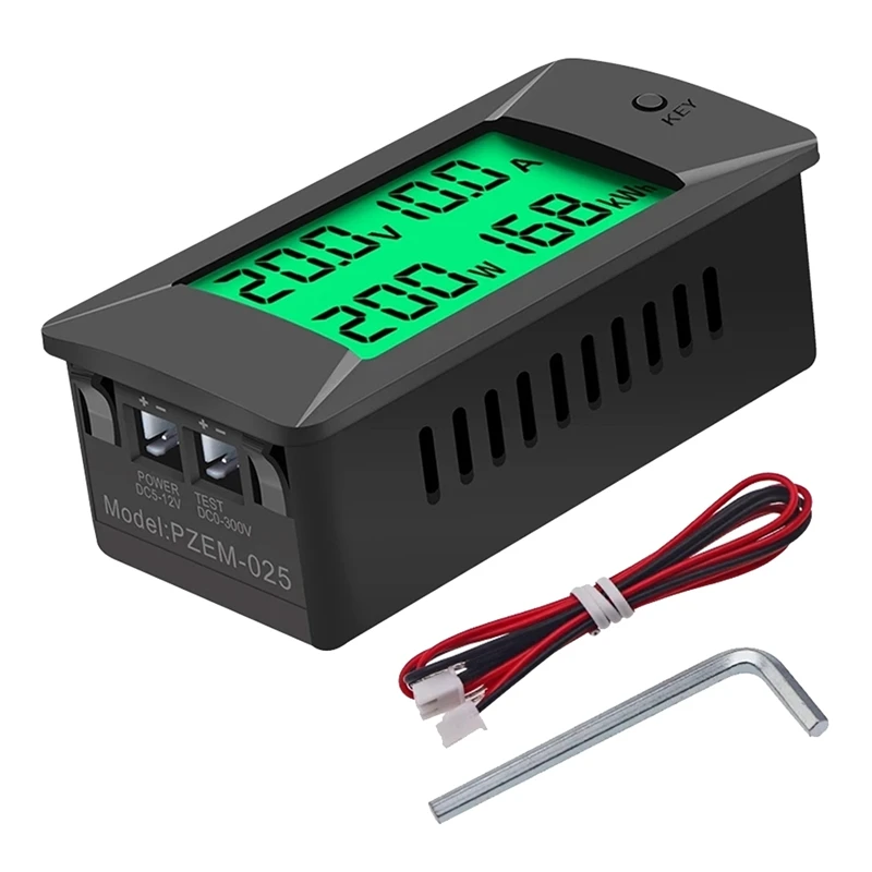 DC Digital Bidirectional Voltage Meter 0-300V 300A Power Consumption Tester Meter
DC Digital Bidirectional Voltage Meter 0-300V 300A Power Consumption Tester Meter