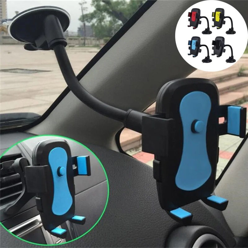 Universal Car Mobile Phone Holder Stand Rotating 360 Degree Long Arm Cellphone Bracket Cell Phone Mount For GPS Mp4
Universal Car Mobile Phone Holder Stand Rotating 360 Degree Long Arm Cellphone Bracket Cell Phone Mount For GPS Mp4