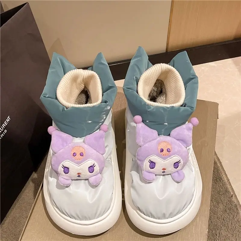 Cute Sanrio Kuromi Snows Boots Anime Figuret My Melody Cotton Shoes Slippers Wear Outside Plus Velvet Thicken Versatile Student
Cute Sanrio Kuromi Snows Boots Anime Figuret My Melody Cotton Shoes Slippers Wear Outside Plus Velvet Thicken Versatile Student