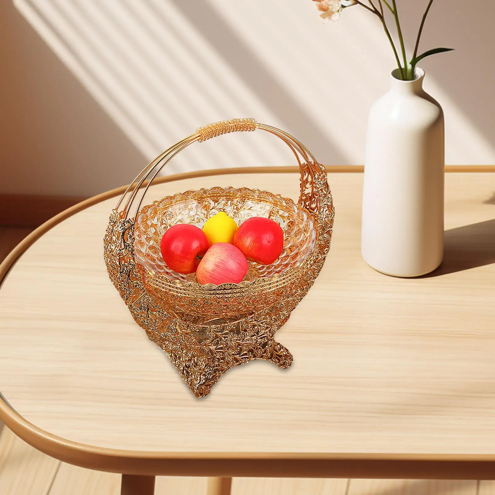 European Fruit Basket Crafts Iron Front Desk Serving Bowl Vegetable and Fruit Bowl Table Organizer for Home Party Decorative
European Fruit Basket Crafts Iron Front Desk Serving Bowl Vegetable and Fruit Bowl Table Organizer for Home Party Decorative