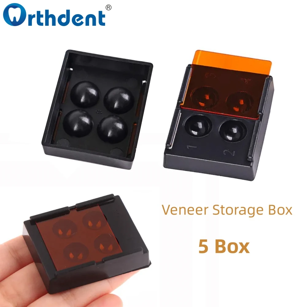 5Box Dental Veneer Storage Box Teeth Patch Shading Light Storage Case 4 Holes Denture Retainer Molar Box Resin Mixing Well
5Box Dental Veneer Storage Box Teeth Patch Shading Light Storage Case 4 Holes Denture Retainer Molar Box Resin Mixing Well