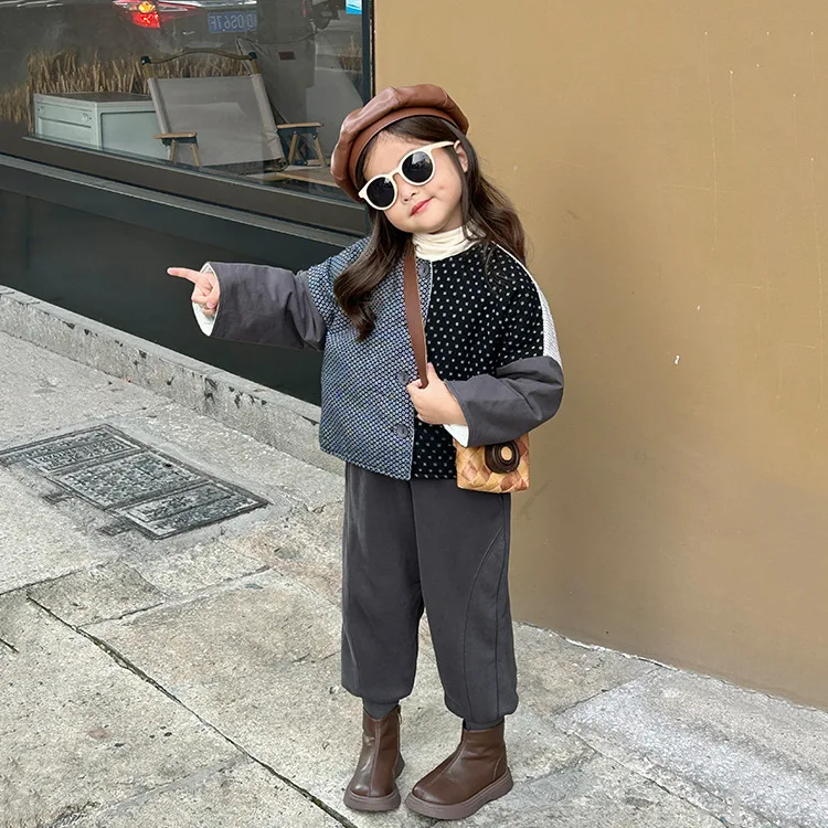 Pants Girls Plus Velvet Padded Sweater Pants Loose 2023 Autumn Winter Clothes New Childrens Baby Casual Pants
Pants Girls Plus Velvet Padded Sweater Pants Loose 2023 Autumn Winter Clothes New Childrens Baby Casual Pants