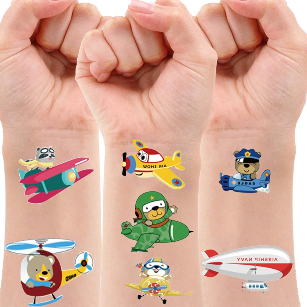 10 Options Airplane Tattoos One Premium Easy Long Lasting Water-Resistant Temp Tattoo Kids Girls Boys Birthday Party Favor Gift
10 Options Airplane Tattoos One Premium Easy Long Lasting Water-Resistant Temp Tattoo Kids Girls Boys Birthday Party Favor Gift