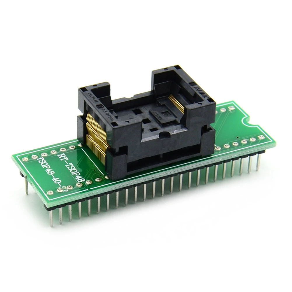 TSOP48 to DIP48 Adapter TSOP48 Socket for RT809F RT809H & for XELTEK USB Programmer
TSOP48 to DIP48 Adapter TSOP48 Socket for RT809F RT809H & for XELTEK USB Programmer