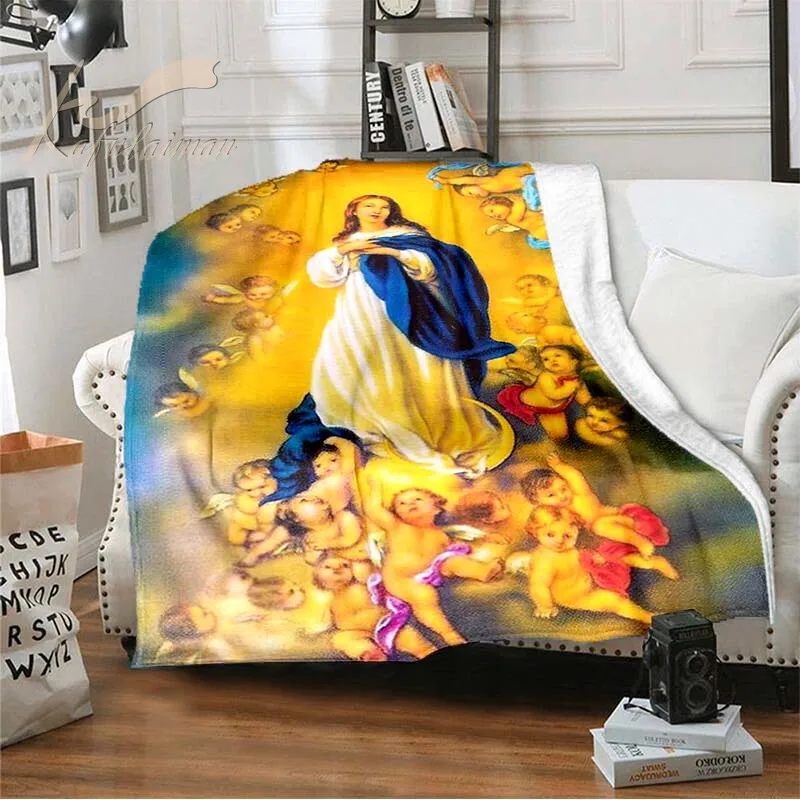 Church of Jesus Christ Virgin MaryThrow Blanket Print Warm Flannel Single Casual Blankets Sofa Chair Bed Blankets Dropshipping
Church of Jesus Christ Virgin MaryThrow Blanket Print Warm Flannel Single Casual Blankets Sofa Chair Bed Blankets Dropshipping