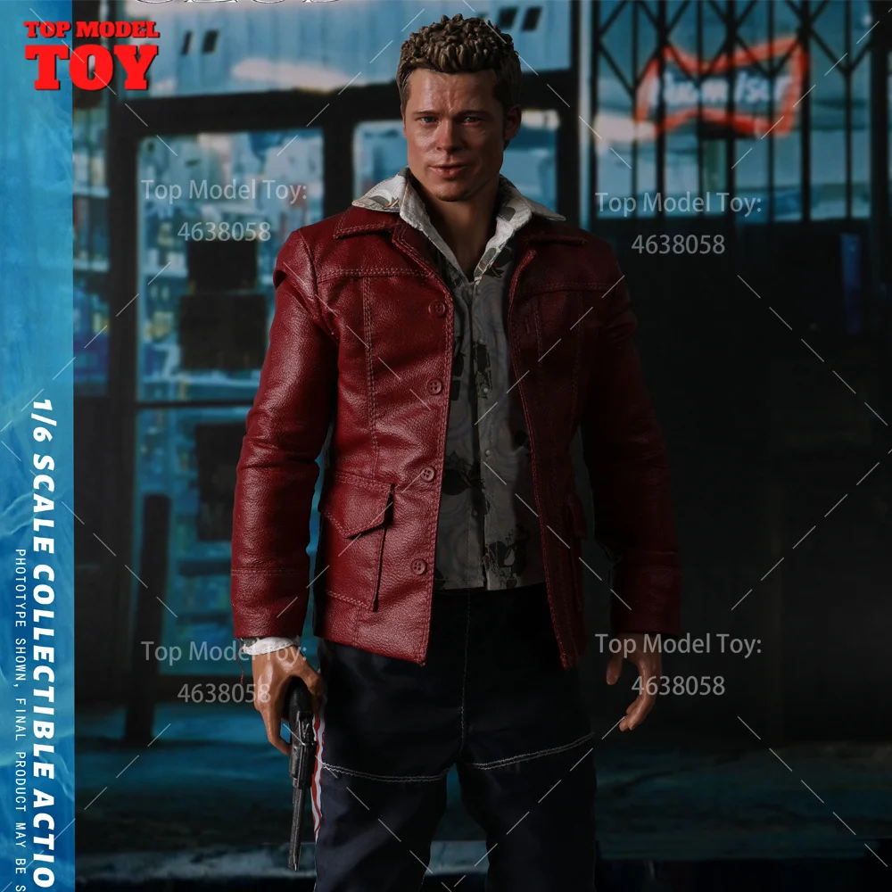 

Fish Bonetoys FB-Z001 1/6 Fighting Brad Pitt Male Action Figure Set Model 12'' Soldier Movable Doll Full Set for Collectible