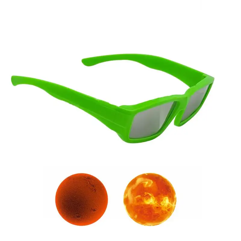 

Solar Eclipse Glasses Total Observation Solar Glasses 3D Outdoor Eclipse Anti-uv Viewing Glasses