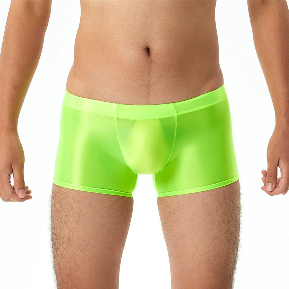 New Men's Shiny Glossy Boxers Shorts Smooth Bottoms Trunks Briefs U-Convex Pouch Men Panties Underwear Boxershorts
New Men's Shiny Glossy Boxers Shorts Smooth Bottoms Trunks Briefs U-Convex Pouch Men Panties Underwear Boxershorts