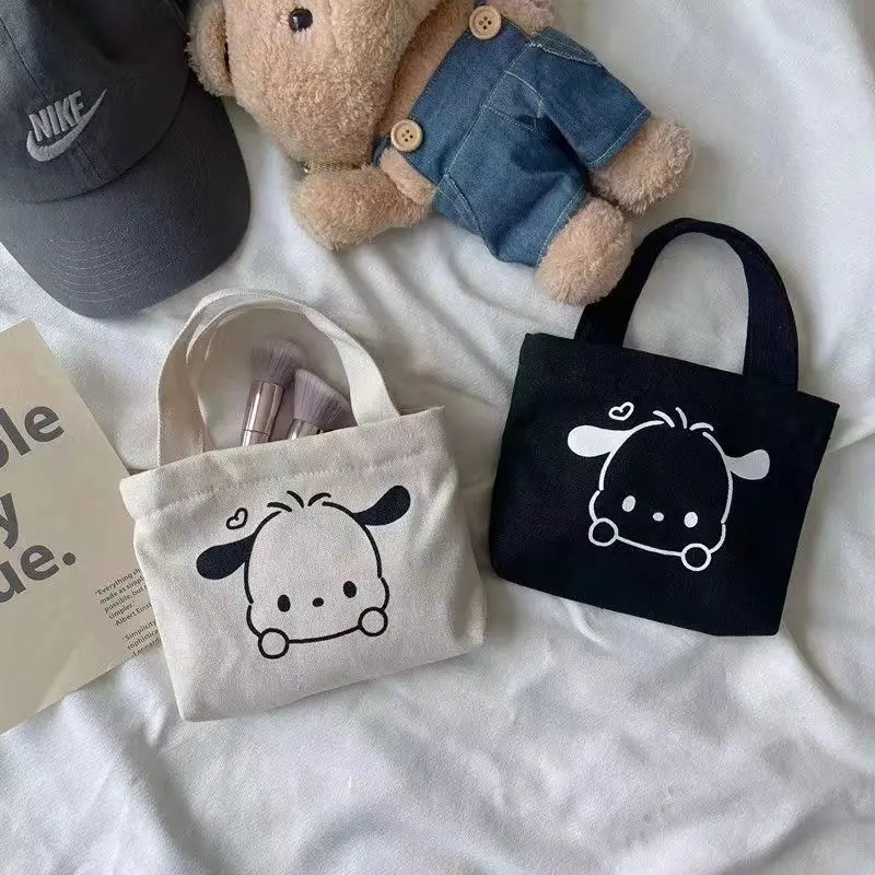 Новинка, Женская Холщовая Сумка Sanrio Kawaii полакко, повседневная сумка через плечо, Вместительная дорожная сумка, Милая женская сумка через плечо, подарок
Новинка, Женская Холщовая Сумка Sanrio Kawaii полакко, повседневная сумка через плечо, Вместительная дорожная сумка, Милая женская сумка через плечо, подарок