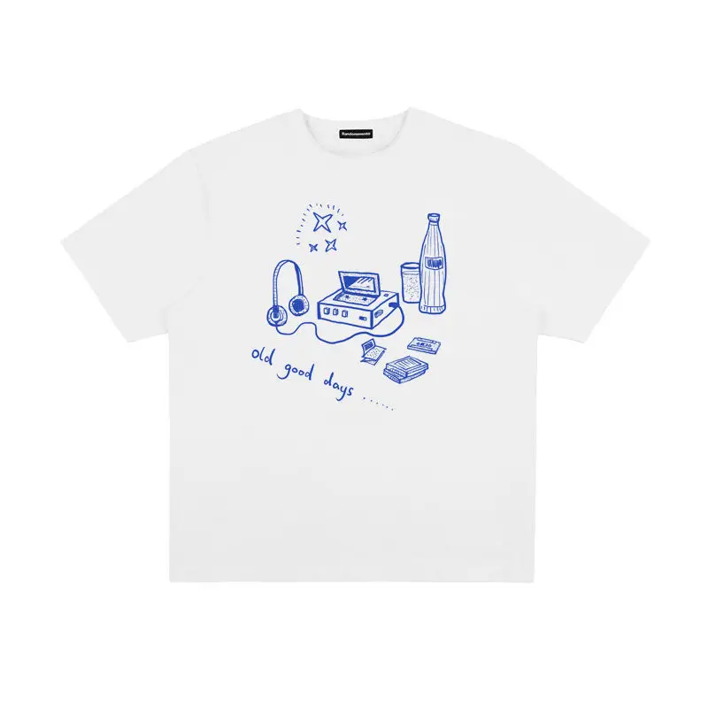Fashionable Korean English letter men printed graphic T shirt street couple y2k loose simple personality retro oversized T shirt
Fashionable Korean English letter men printed graphic T shirt street couple y2k loose simple personality retro oversized T shirt