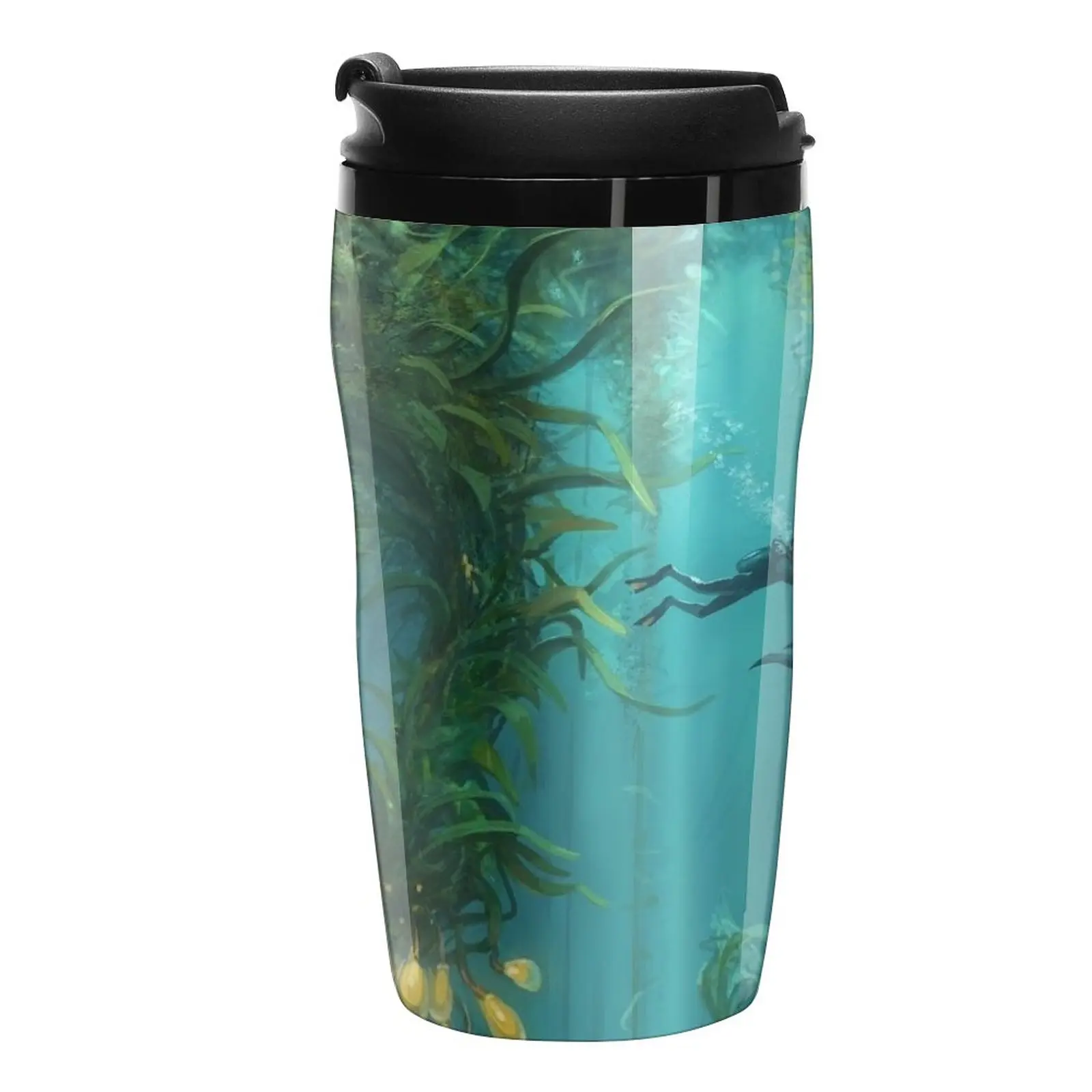 

New Exploring the Kelp Forest Travel Coffee Mug Coffee Accessory Coffee Mug Cute Mugs Coffee Cups