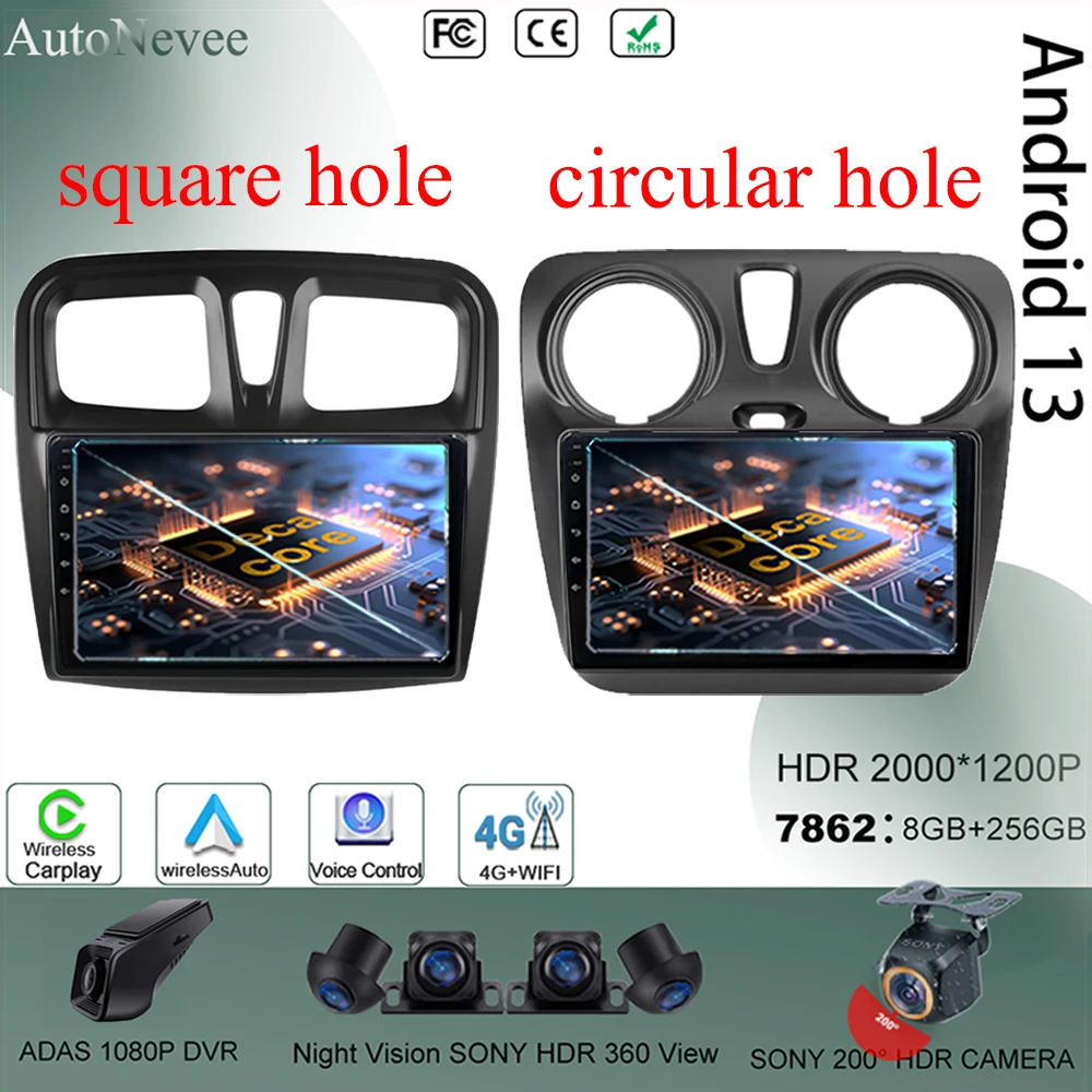 Android 13 For Renault Dokker For Renault Lodgy Dacia 2012 - 2020 Car Radio Video Auto Stereo Player Carplay Touch QLED Screen
Android 13 For Renault Dokker For Renault Lodgy Dacia 2012 - 2020 Car Radio Video Auto Stereo Player Carplay Touch QLED Screen