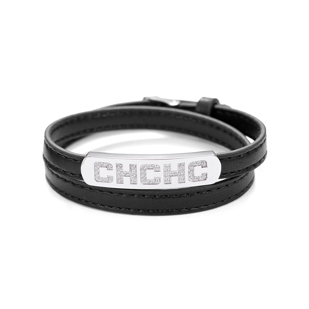 CILMI HARVILL CHHC Genuine Leather Material Women's Bracelet Metal Inlaid Logo Gift Box Banquet
CILMI HARVILL CHHC Genuine Leather Material Women's Bracelet Metal Inlaid Logo Gift Box Banquet