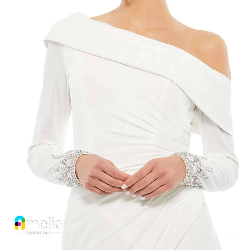 Amelia One Shoulder Prom Dress Full Sleeves With Floor Length Evening Dress Women Birthday Wedding Party Formal Gowns Arabia
Amelia One Shoulder Prom Dress Full Sleeves With Floor Length Evening Dress Women Birthday Wedding Party Formal Gowns Arabia