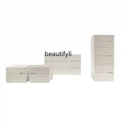 Modern Bedside Table Creative Solid Wood Side Table Low Cabinet Nordic Bedroom Italian Storage Chest of Drawer
Modern Bedside Table Creative Solid Wood Side Table Low Cabinet Nordic Bedroom Italian Storage Chest of Drawer