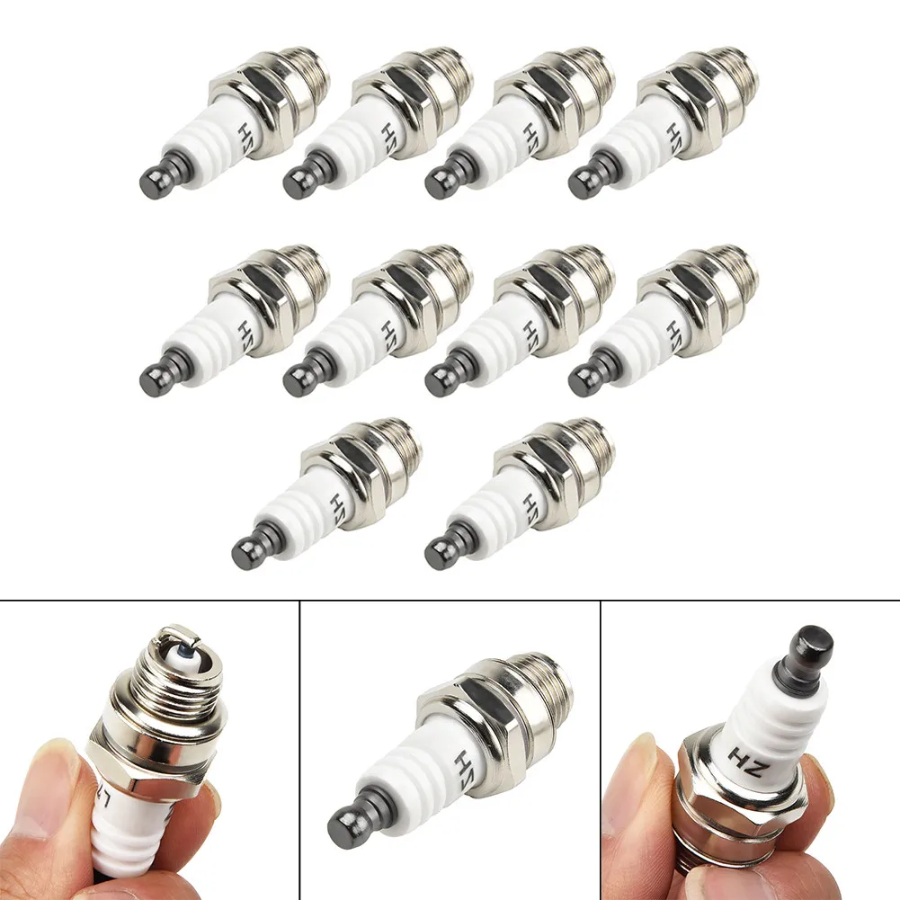 10Pcs Plug L7T For Hedge Trimmer Lawnmover Blower Chainsaw Brushcutter Chain Saw Accessories Garden Tool Accessories
10Pcs Plug L7T For Hedge Trimmer Lawnmover Blower Chainsaw Brushcutter Chain Saw Accessories Garden Tool Accessories