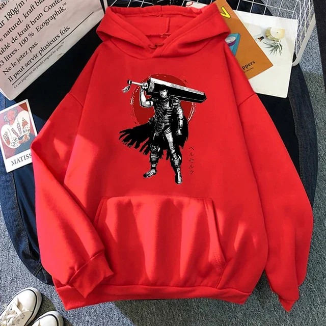 Swordsman Gatsu Hoodies Anime Berserk Guts Sweatshirt Long Sleeve Streetwear Men Casual Male Pullover Y2k Clothes Women Clothing
Swordsman Gatsu Hoodies Anime Berserk Guts Sweatshirt Long Sleeve Streetwear Men Casual Male Pullover Y2k Clothes Women Clothing